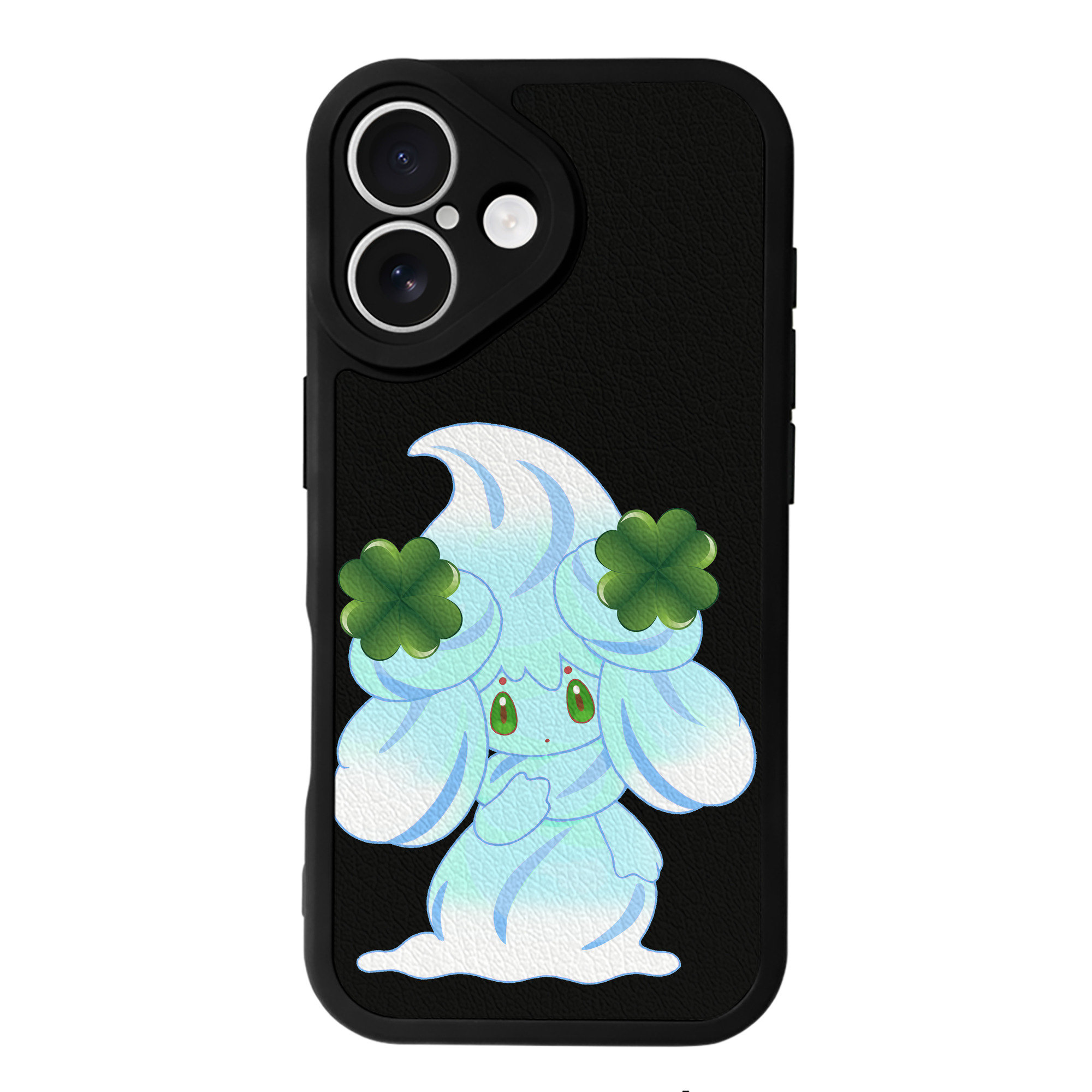 （画像用） ポケットモンスター Pokémon 【iPhone 16シリーズ対応】シリコンスマホケース（レザー調） 材質：シリコン